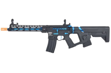 Image of Lancer Tactical Enforcer Blackbird Skeleton AEG, Black/Blue, LT-30BCN-G2-ME