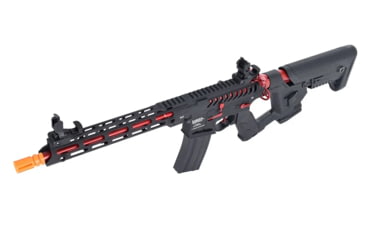 Image of Lancer Tactical Enforcer Blackbird Skeleton AEG, Black/Red, LT-30BCR-G2-ME