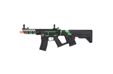 Image of Lancer Tactical Enforcer NEEDLETAIL Skeleton AEG, Black/Green, LT-29BCZ-G2-ME