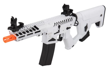 Image of Lancer Tactical Enforcer NEEDLETAIL Skeleton AEG, White/Black, LT-29WCBL-G2-ME
