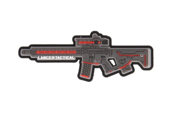 Image of Lancer Tactical Enforcer NEEDLETAIL Skeleton AEG, White/Black, LT-29WCBL-G2-ME