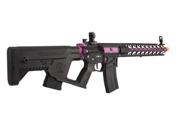 Image of Lancer Tactical Enforcer Night Wing AEG w/ Alpha Stock, Black/Purple, LT-33BCP-G2-ME