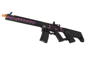 Image of Lancer Tactical Enforcer Night Wing AEG w/ Alpha Stock, Black/Purple, LT-33BCP-G2-ME