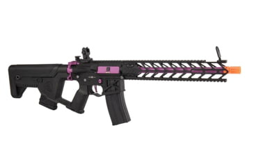 Image of Lancer Tactical Enforcer Night Wing AEG w/ Alpha Stock, Black/Purple, LT-33BCP-G2-ME