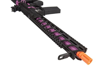 Image of Lancer Tactical Enforcer Night Wing AEG w/ Alpha Stock, Black/Purple, LT-33BCP-G2-ME