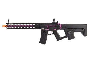 Image of Lancer Tactical Enforcer Night Wing AEG w/ Alpha Stock, Black/Purple, LT-33BCP-G2-ME