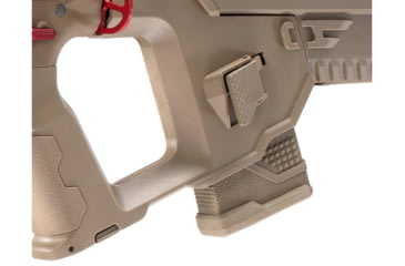 Image of Lancer Tactical Enforcer Night Wing Skeleton AEG w/ Alpha Stock, Tan/Red, LT-33TCR-G2-ME