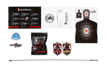 Image of Lancer Tactical Enforcer Night Wing Skeleton AEG w/ Alpha Stock, White/Black, LT-33WCB-G2-ME