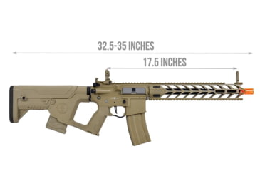 Image of Lancer Tactical ENFORCER PROLINE G2 FULL METAL Night Wing ALPHA STOCK, Tan, LT-33TB-G2-ME