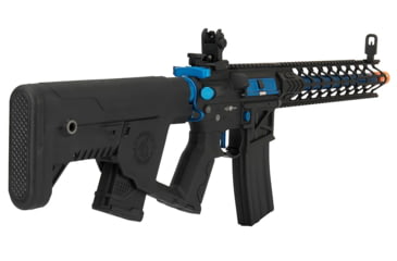 Image of Lancer Tactical Enforcer Series Proline Night Wing Skeleton AEG Rifle, Black/Blue, LT-33BCN-G2-ME