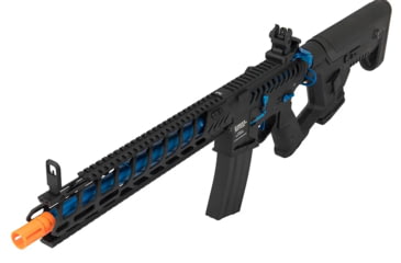 Image of Lancer Tactical Enforcer Series Proline Night Wing Skeleton AEG Rifle, Black/Blue, LT-33BCN-G2-ME