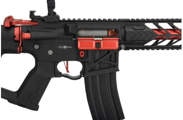 Image of Lancer Tactical Enforcer Series Proline Night Wing Skeleton AEG Rifle, Black/Red, LT-33BCR-G2-ME
