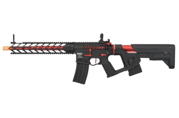 Image of Lancer Tactical Enforcer Series Proline Night Wing Skeleton AEG Rifle, Black/Red, LT-33BCR-G2-ME