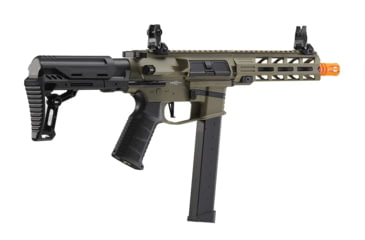 Image of Lancer Tactical Gen 2 9mm Battle X CQB Carbine Airsoft AEG, Tan, LT-35T-G2
