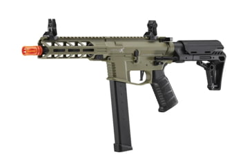 Image of Lancer Tactical Gen 2 9mm Battle X CQB Carbine Airsoft AEG, Tan, LT-35T-G2