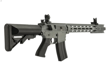 Image of Lancer Tactical Gen 2 SPR Interceptor Airsoft AEG Rifle, Gray, LT-25Y-G2