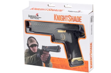 Image of Lancer Tactical Knightshade Hi-Capa Gas Blowback Airsoft Pistol, Black/Gold, LTX-6B