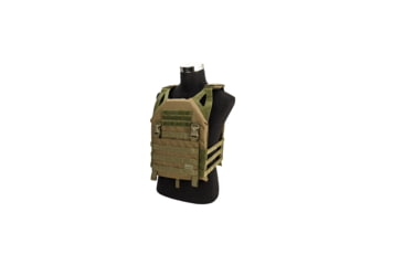 Image of Lancer Tactical Lightweight Plate Carrier w/ Foam Dummy Plates, Olive Drab, CA-2112G