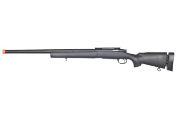 Image of Lancer Tactical M24 Bolt Action Spring Powered Sniper Rifle, Black, LT-28B