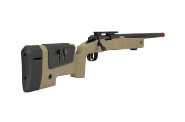 Image of Lancer Tactical M40A3 Bolt Action Airsoft Sniper Rifle, Tan, LT-M40A3T