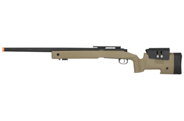 Image of Lancer Tactical M40A3 Bolt Action Airsoft Sniper Rifle, Tan, LT-M40A3T
