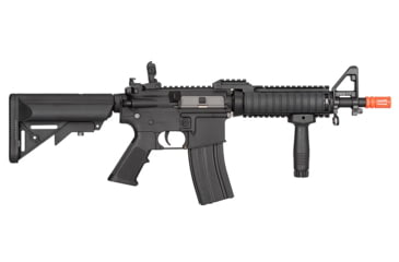 Image of Lancer Tactical MK18 Nylon Polymer MOD 0 AEG Airsoft Rifle, Black, LT-02C-G2
