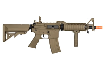 Image of Lancer Tactical MK18 Nylon Polymer MOD 0 AEG Airsoft Rifle, Tan, LT-02CT-G2