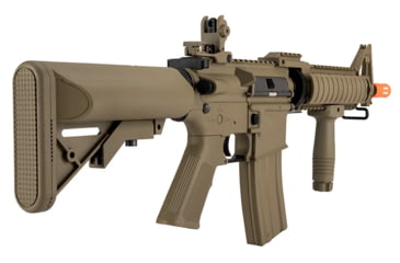 Image of Lancer Tactical MK18 Nylon Polymer MOD 0 AEG Airsoft Rifle, Tan, LT-02CT-G2
