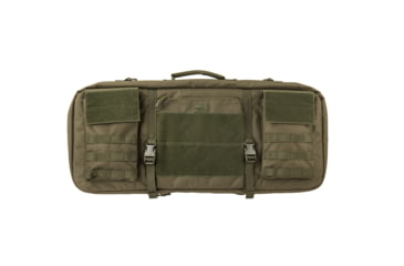 Image of Lancer Tactical Nylon 3-Way Carry 29in Double Rifle Gun Bag, Olive Drab, CA-288GN