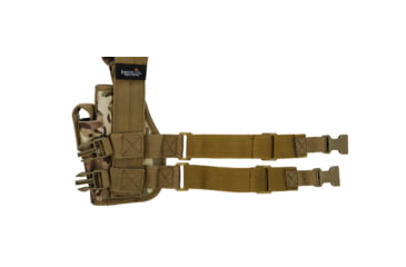 Image of Lancer Tactical Nylon 92F Drop Leg Holster, Camo, CA-323CN