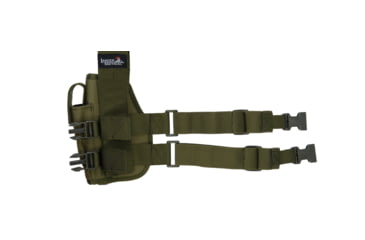 Image of Lancer Tactical Nylon 92F Drop Leg Holster, Olive Drab, CA-323GN