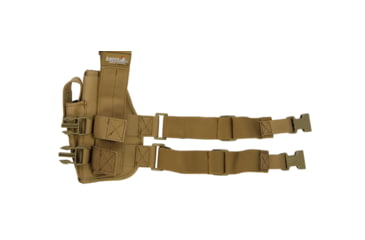 Image of Lancer Tactical Nylon 92F Drop Leg Holster, Tan, CA-323TN
