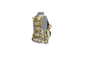 Image of Lancer Tactical Nylon Cross Draw Vest w/Holster, Camo, CA-310CN