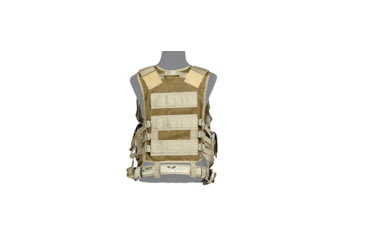 Image of Lancer Tactical Nylon Cross Draw Vest w/Holster, Camo, CA-310CN
