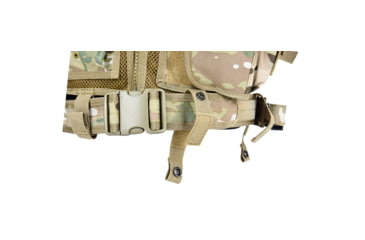 Image of Lancer Tactical Nylon Cross Draw Vest w/Holster, Camo, CA-310CN