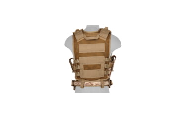 Image of Lancer Tactical Nylon Cross Draw Vest w/Holster, Desert Digital, CA-310DDN