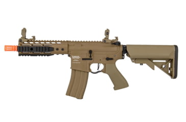 Image of Lancer Tactical Proline 7in Keymod Rail M4 w/ Picatinny, Tan, LT-14BT-G2-ME
