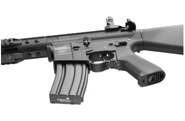 Image of Lancer Tactical Proline 7in M-LOK Battle Hawk Airsoft AEG w/ Stubby Stock, Black, LT-34BU7-G2-ME