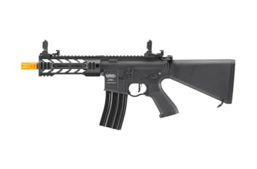 Image of Lancer Tactical Proline 7in M-LOK Battle Hawk Airsoft AEG w/ Stubby Stock, Black, LT-34BU7-G2-ME