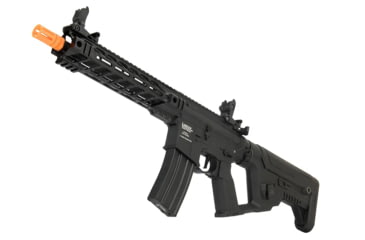 Image of Lancer Tactical Proline Enforcer Battle Hawk 10in M4 Airsoft Rifle w/ Alpha Stock, Black, LT-34BB10-G2-ME