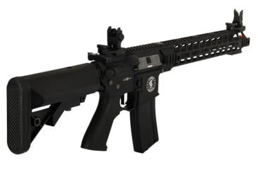 Image of Lancer Tactical Proline Enforcer Battle Hawk 14in M4 Airsoft Rifle, Black, LT-34BA14-G2-ME