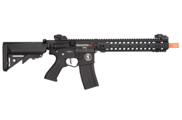 Image of Lancer Tactical ProLine Series 12in M4 AEG Rifle, Black, LT-24B12-G2-ME
