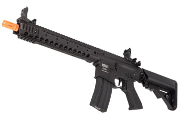 Image of Lancer Tactical ProLine Series 12in M4 AEG Rifle, Black, LT-24B12-G2-ME