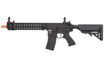 Image of Lancer Tactical ProLine Series 12in M4 AEG Rifle, Black, LT-24B12-G2-ME
