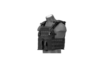 Image of Lancer Tactical Quick Depart Plate Carrier, Black, CA-2155B