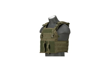 Image of Lancer Tactical Quick Depart Plate Carrier, Olive Drab, CA-2155G
