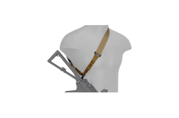 Image of Lancer Tactical Single Point Sling, Tan, CA-328T