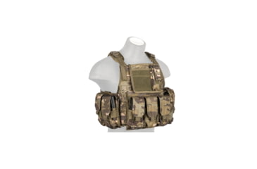 Image of Lancer Tactical Tactical Assault Plate Carrier Vest, Camo Tropic, CA-305MT