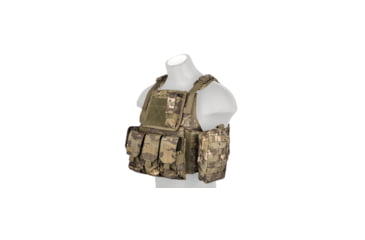 Image of Lancer Tactical Tactical Assault Plate Carrier Vest, Camo Tropic, CA-305MT