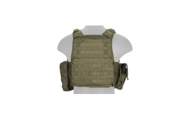 Image of Lancer Tactical Tactical Assault Plate Carrier Vest, Olive Drab, CA-305GN